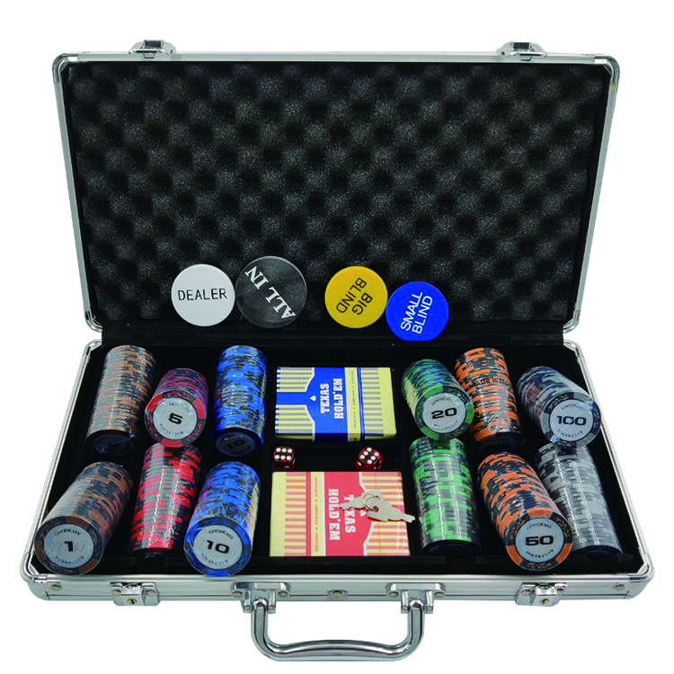 Wholesale Aluminum Box Custom Logo Poker Chips Case For Card Game Case