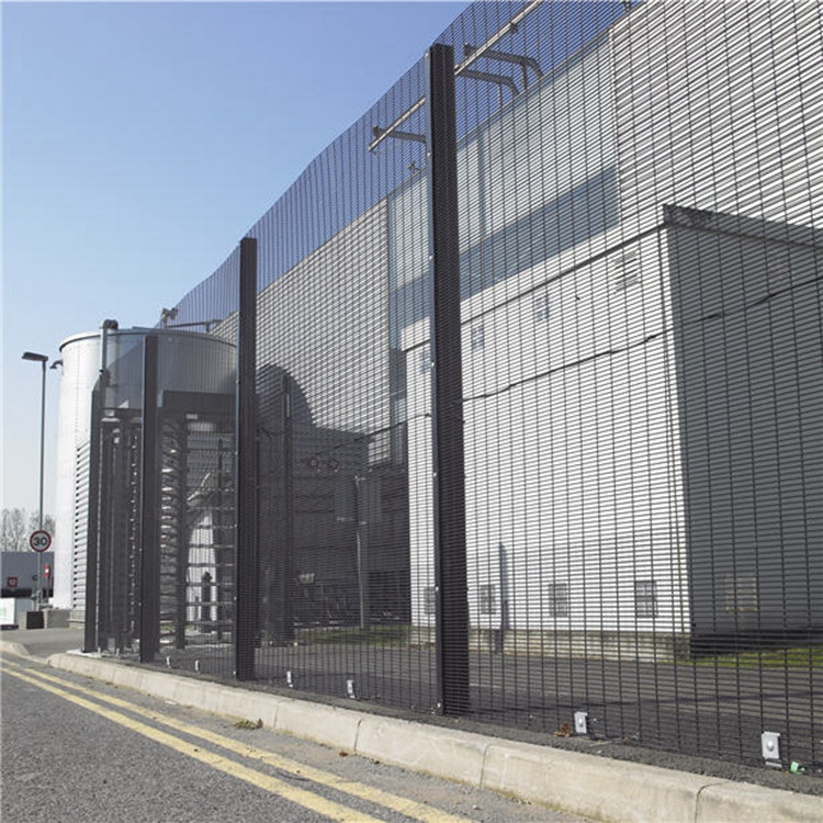 Dark Green Encrypted Anti-climbing Metal Welding And Cutting Guardrail Net Sprayed Anti-climbing Fence security Fence