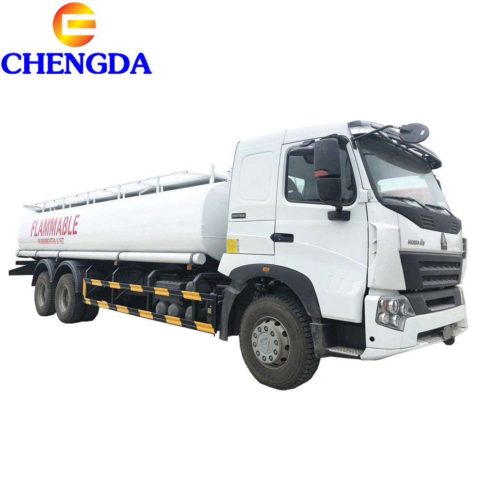 Howo 371hp 10 wheeler 25000 lнагрузочный жесткий топливный бак автоцистерна