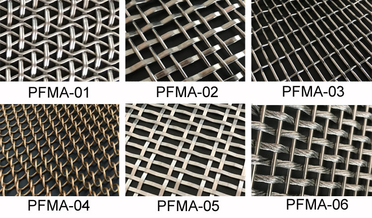 Customized Metal Coil Drapery screen for Shopping mall ceiling decoration