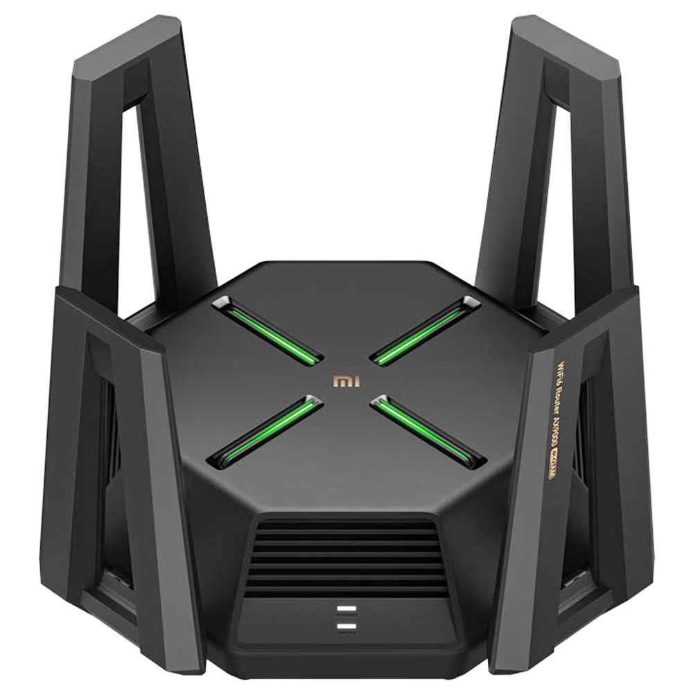 Newest AX9000 Router Tri-Channels WIFI6 Enhanced Version Quad-Core CPU 1GB RAM 4K QAM 12 High-Gain Antennas Mesh E-sport Router