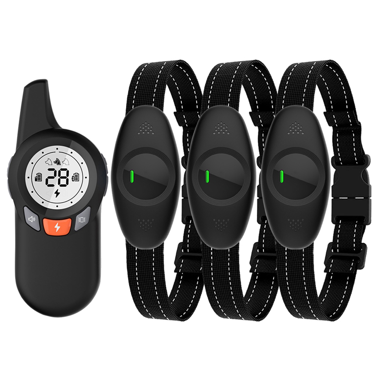 2021 New Design Walkie Talkie Dog Training Collar Ipx7 Waterproof Dog Bark Collars Remote Vibrating