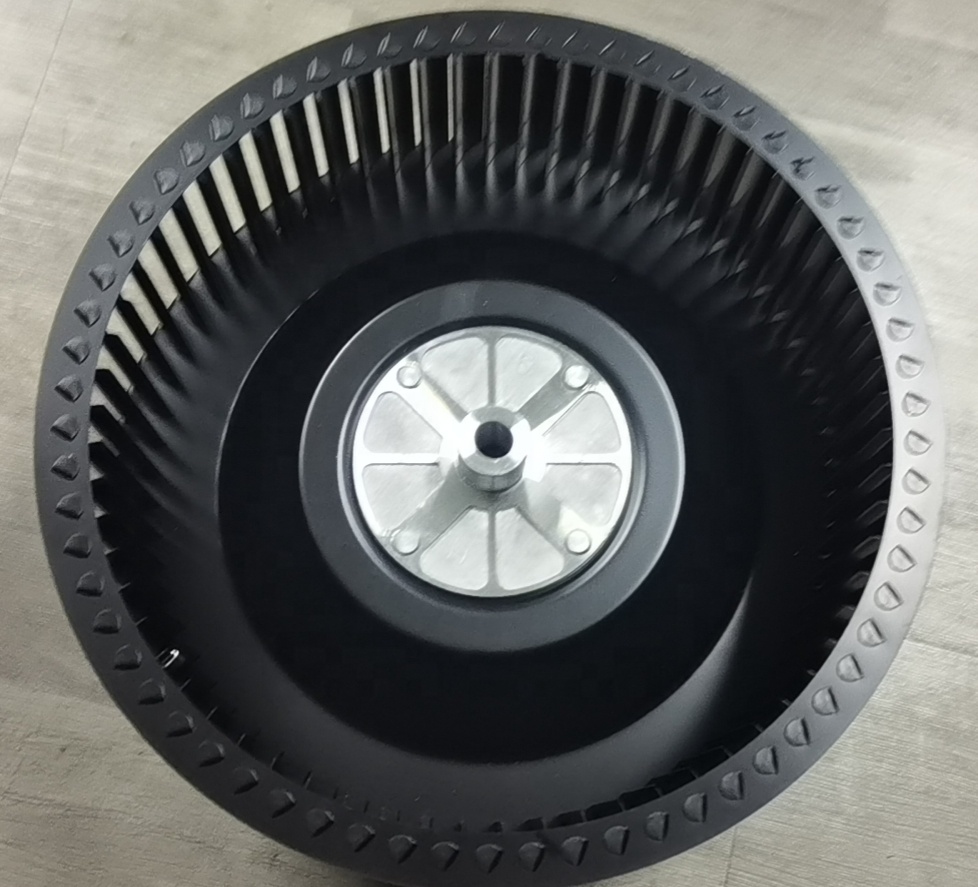 High-quality centrifugal galvanized steel fan impeller for ventilation equipment Centrifugal wind wheel for household range hood
