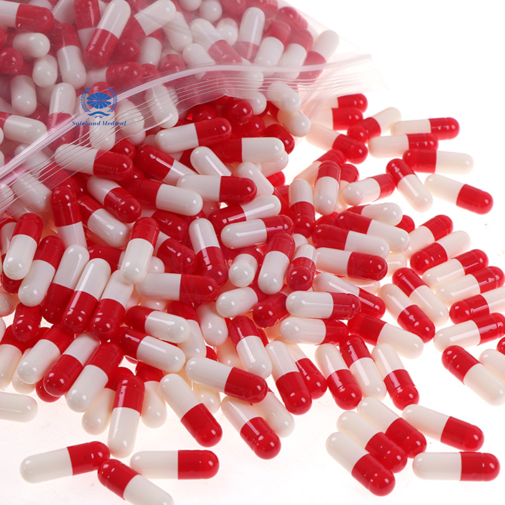 Safebond Gelatin Empty Capsule Shell Size 00 0 1 2 3 4 Manufacturer Enteric Coated Capsule Empty
