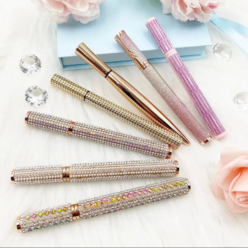 Wholesale Eyeliner for Eyelashes Private Label Private Label logo Lash Glue Pen Adhesive Waterproof Eyelash Glue Pencil Eyeliner