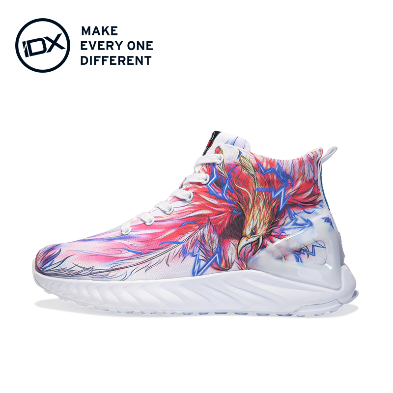 2020 IDX Dynamic Trend Couple Graffiti Ladies Rubber Canvas Sports Shoes Men