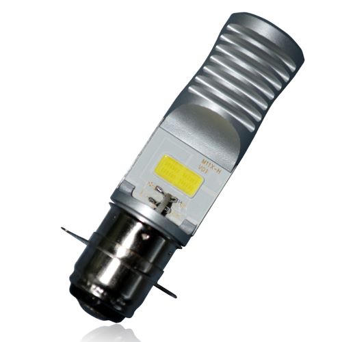 Scooter ATV COB Headlamp LED motorcycle Headlight High&Low beam H6 P15D 12V-60V AC/DC 6000k