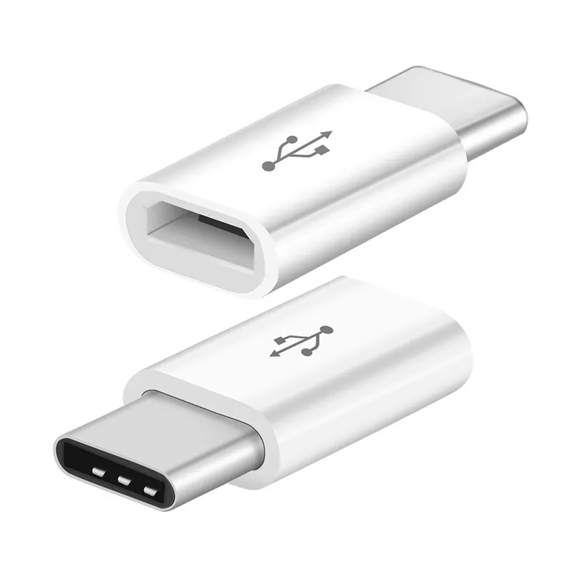 USB Type C USB C 3.1 Male To Micro V8 USB 2.0 5 Pin Female OTG Mini Data Charging Adapter