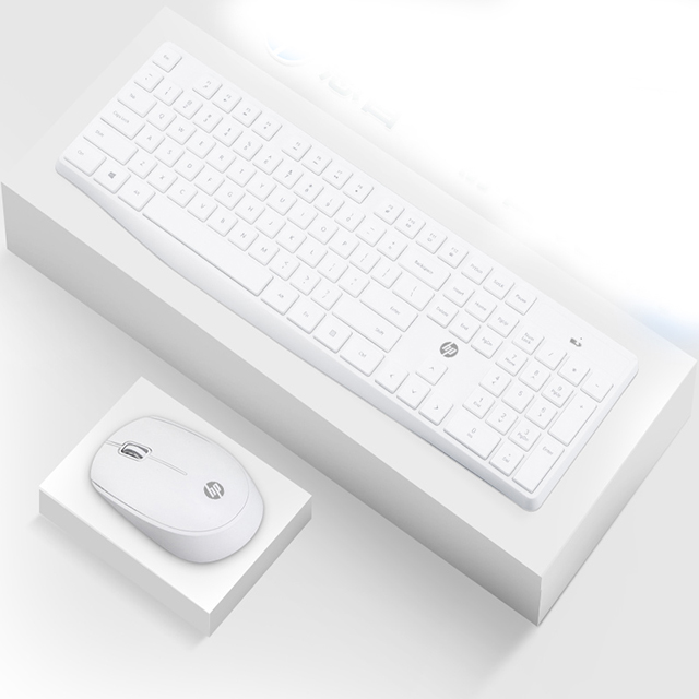 Профессиональный для HP CS10 ПК, компьютер, ноутбук, офисные игры, беспроводная клавиатура и мышь, бесшумная, черно-белая