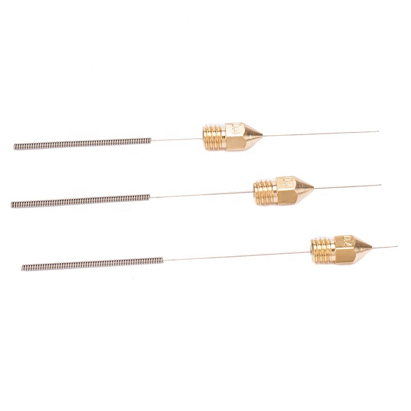 3D Printer Nozzle Cleaning Kit 0.15mm 0.25mm 0.35mm 0.4mm 0.5mm stainless steel cleaning needles