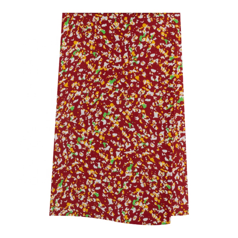 wholesale red floral silk habotai print fabric for garment 12mm 100% mulberry silk digital print habotai fabric 140cm width