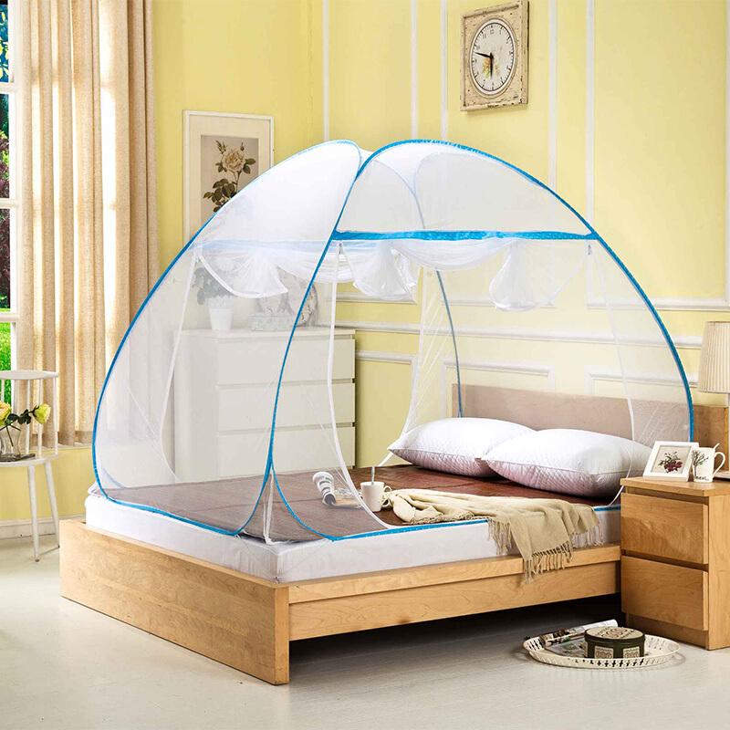 Дешевая Складная москитная сетка монгольской юрты 200x180x140 см