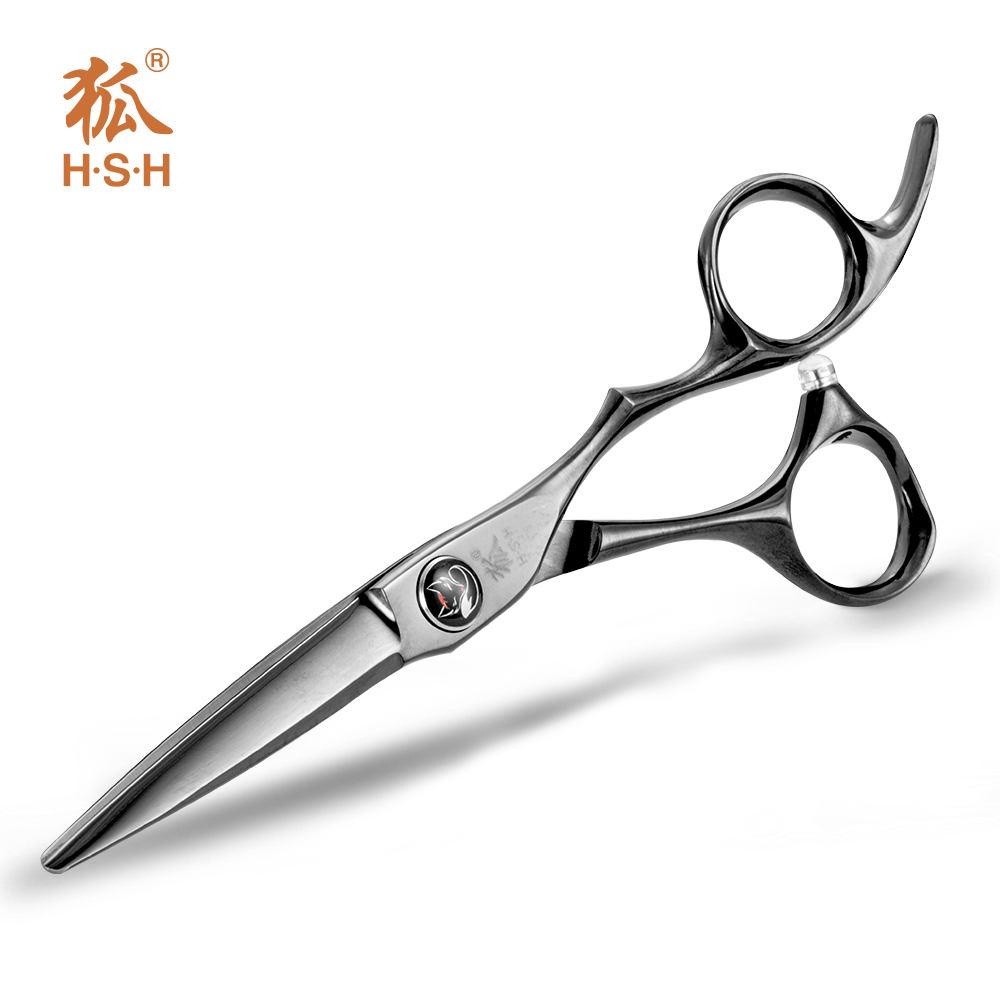 NYB-55F 5,5 дюймов 9CR стальные черные Парикмахерские ножницы Черные ножницы для стрижки волос черные титановые Парикмахерские ножницы Черные ножницы для волос