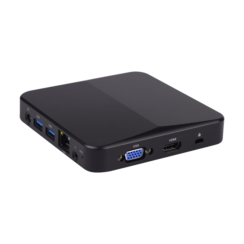 Новый безвентиляторный J4115/J4105 8 Гб DDR4 ОЗУ Windows 10 Intel Gemini Lake Mini ПК микро-компьютер со слотом для фиксации датчика консиона, VESA Mount