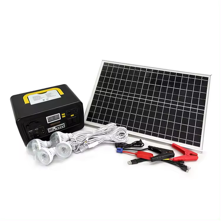 SUMT output power 300VAC PV 30W 18V battery 12Ah 12V household solar kit