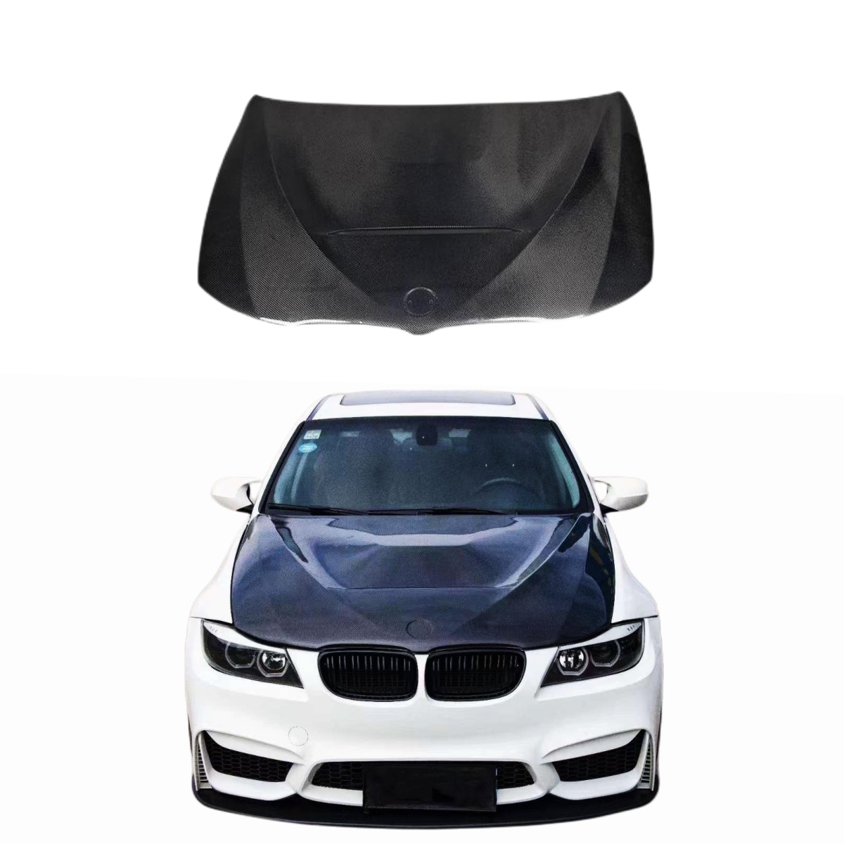 BMW E90 капот из углеродного волокна передний капот двигателя GTS стиль для BMW 3 серии E90 2009-2012
