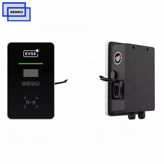 Для общего пользования 7 кВт 11 кВт 22 кВт Тип 2 IEC 62196 электрическое автомобильное зарядное устройство для BMW Tesla EV