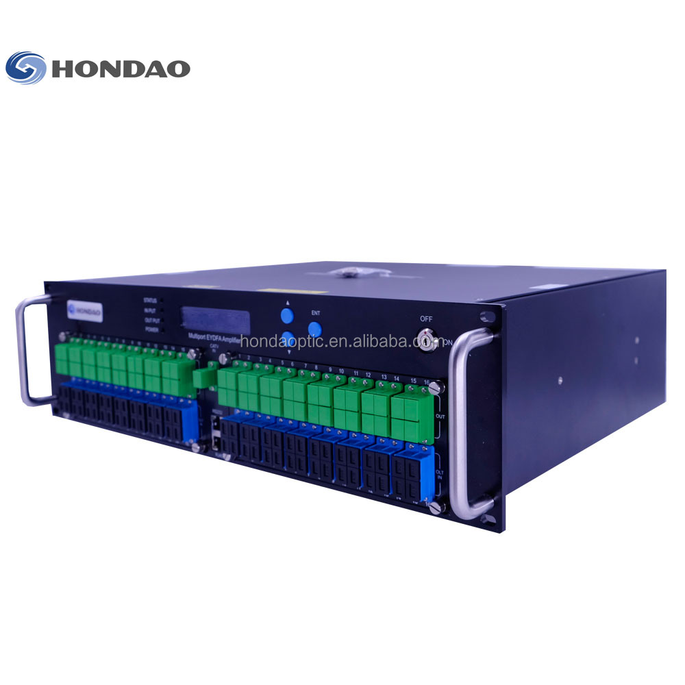 HONDAO 64 порт встроенный WDM CATV EDFA оптический усилитель 1490/1310