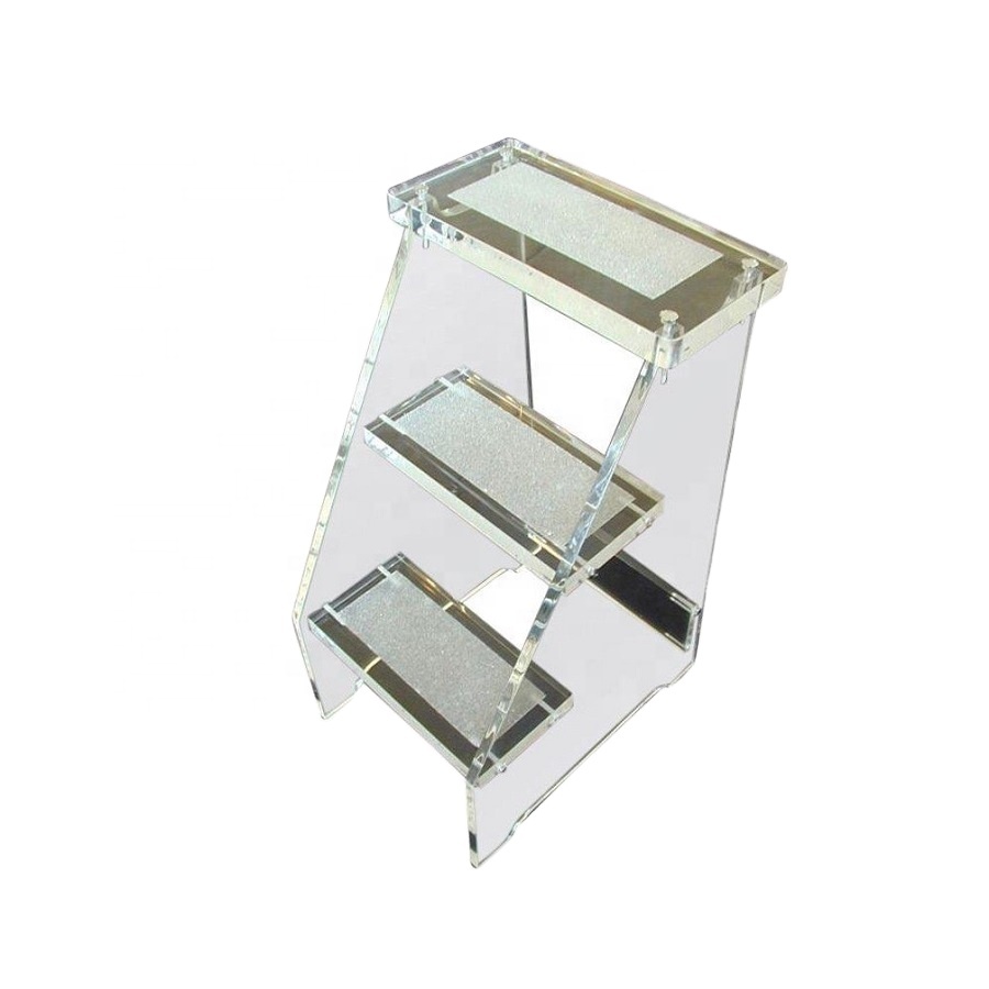 Роскошный акриловый стул Lucite 3 Step для домашней мебели