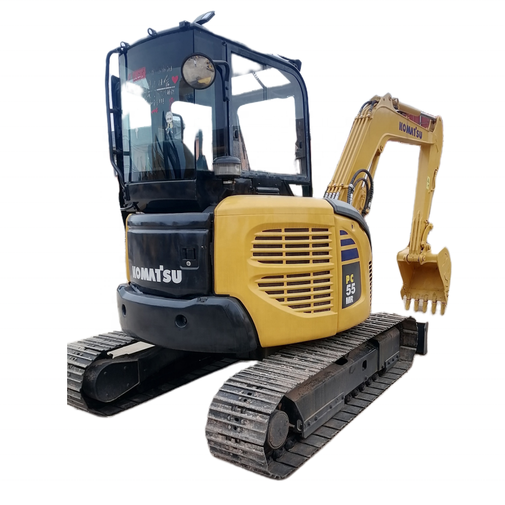 Б/у экскаватор KOMATSU PC55, Япония, чистый импортный экскаватор, дешевая распродажа