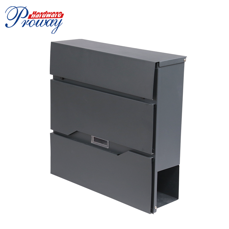 Factory Wholesale Letter Box Lock Wall Mount Mailbox With Competitive Price Custom Made Posting Boxes/