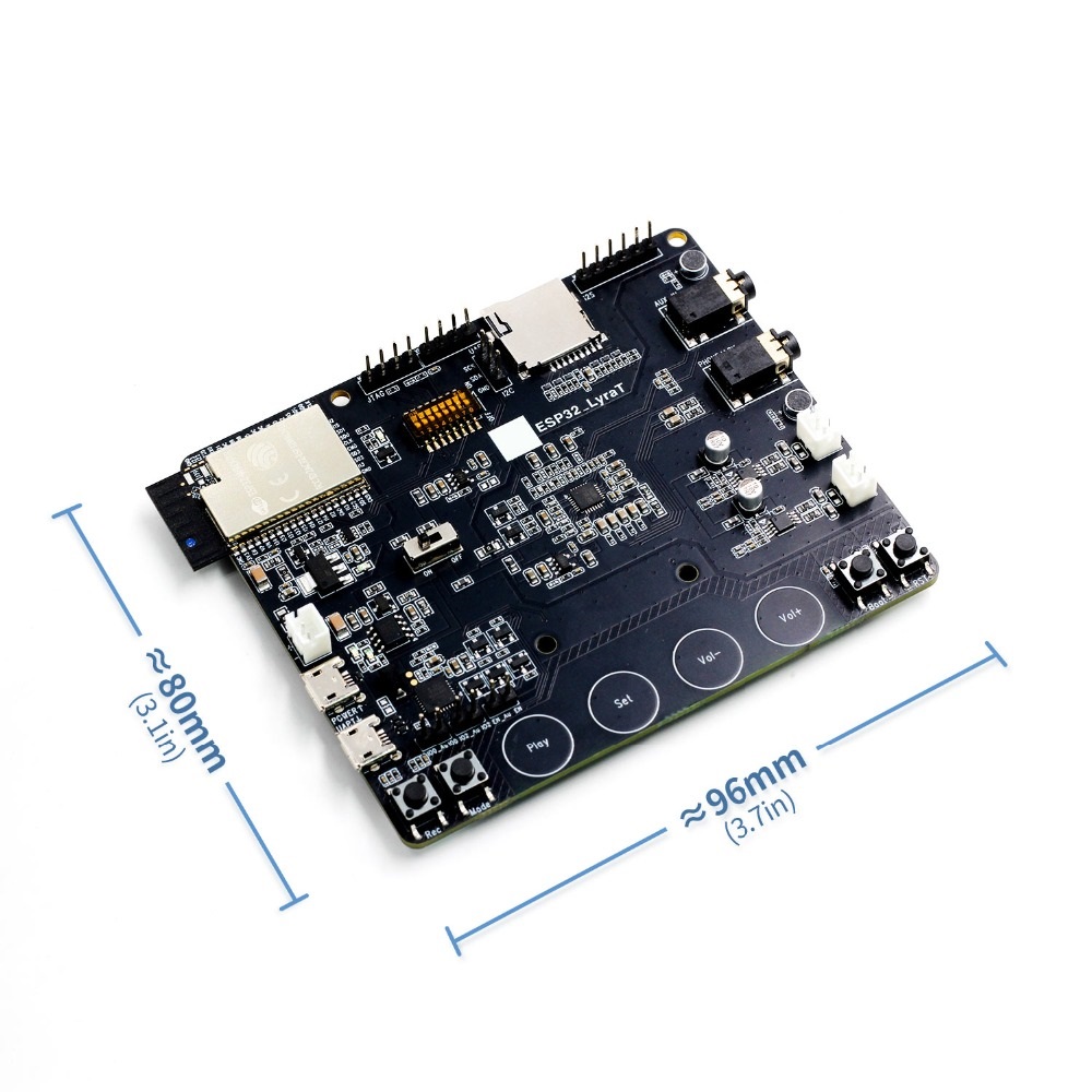 ESP32-LyraT для аудио IC Инструменты разработки кнопок, TFT дисплей и камера поддерживает ESP32 LyraT ESP32-LyraT