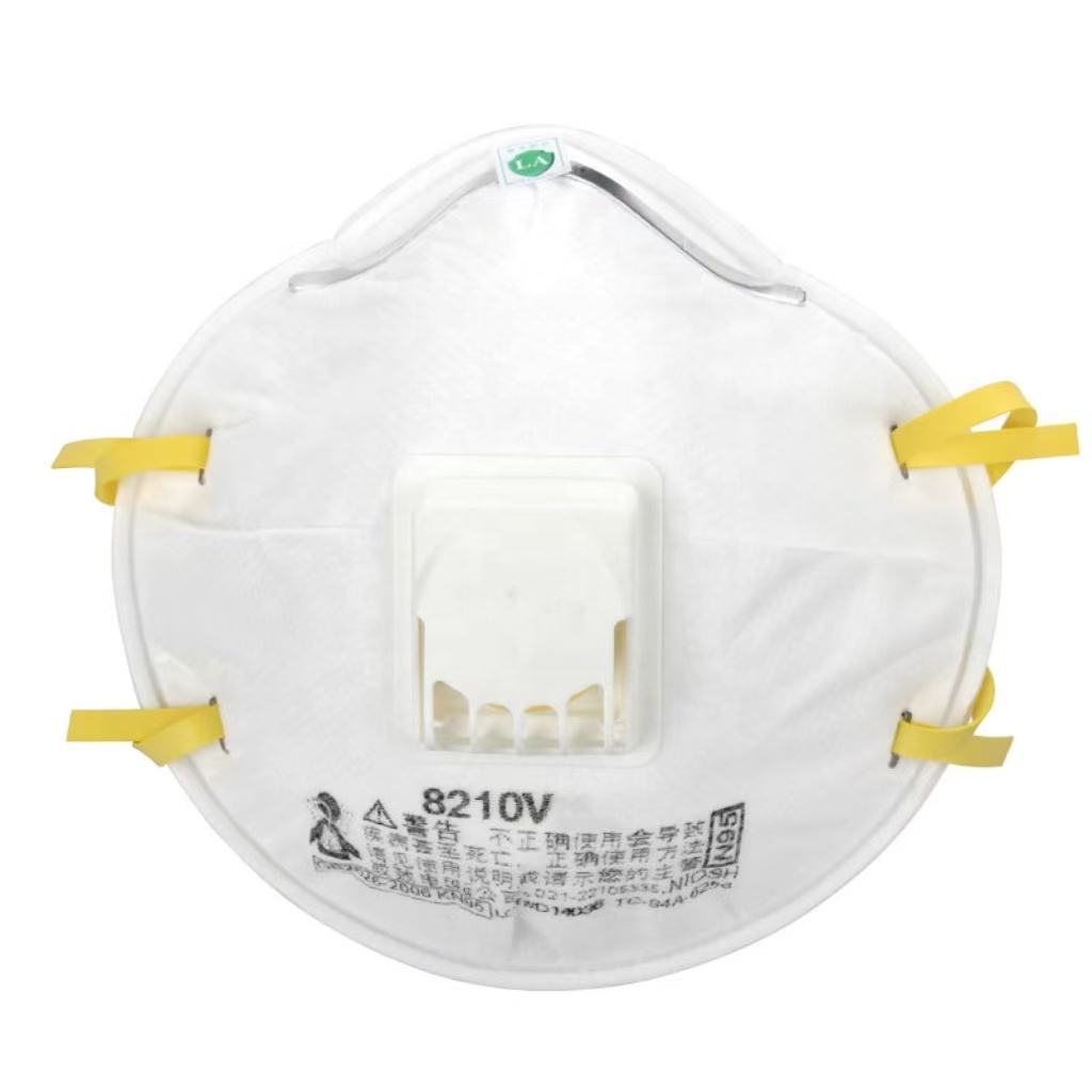 8210V Dust Proof face mask with breathing valve industrial anti dust Particulate Respirator