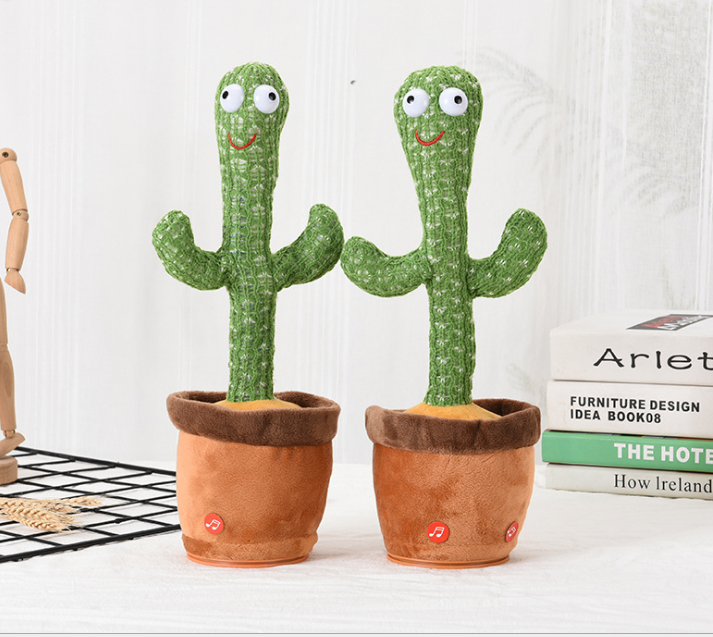 Cactus toy that can dance and sing USB charging Enchanting cactus toy