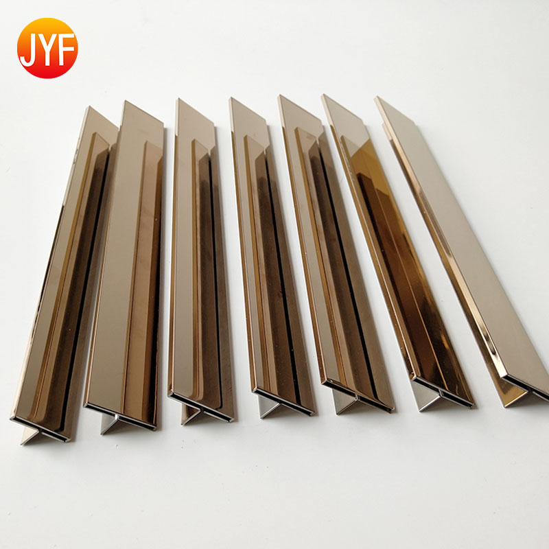 JYFA5008 горячая Распродажа, отделка для пола из нержавеющей стали, отделочная полоса, разделительная плитка из нержавеющей стали