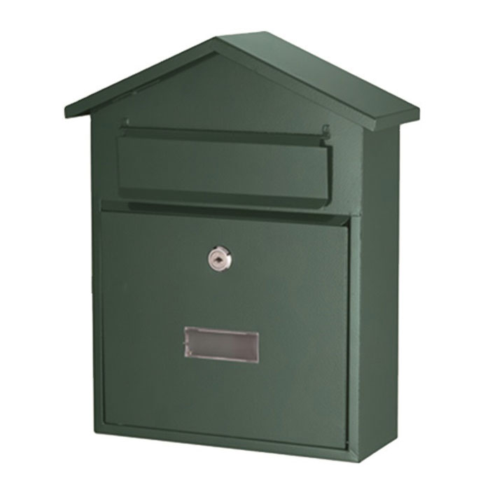 Yb01 OEM ODM Wholesale Wall Mount Stainless Steel Mailbox American Modern Metal Mailbox Outdoor Postbox