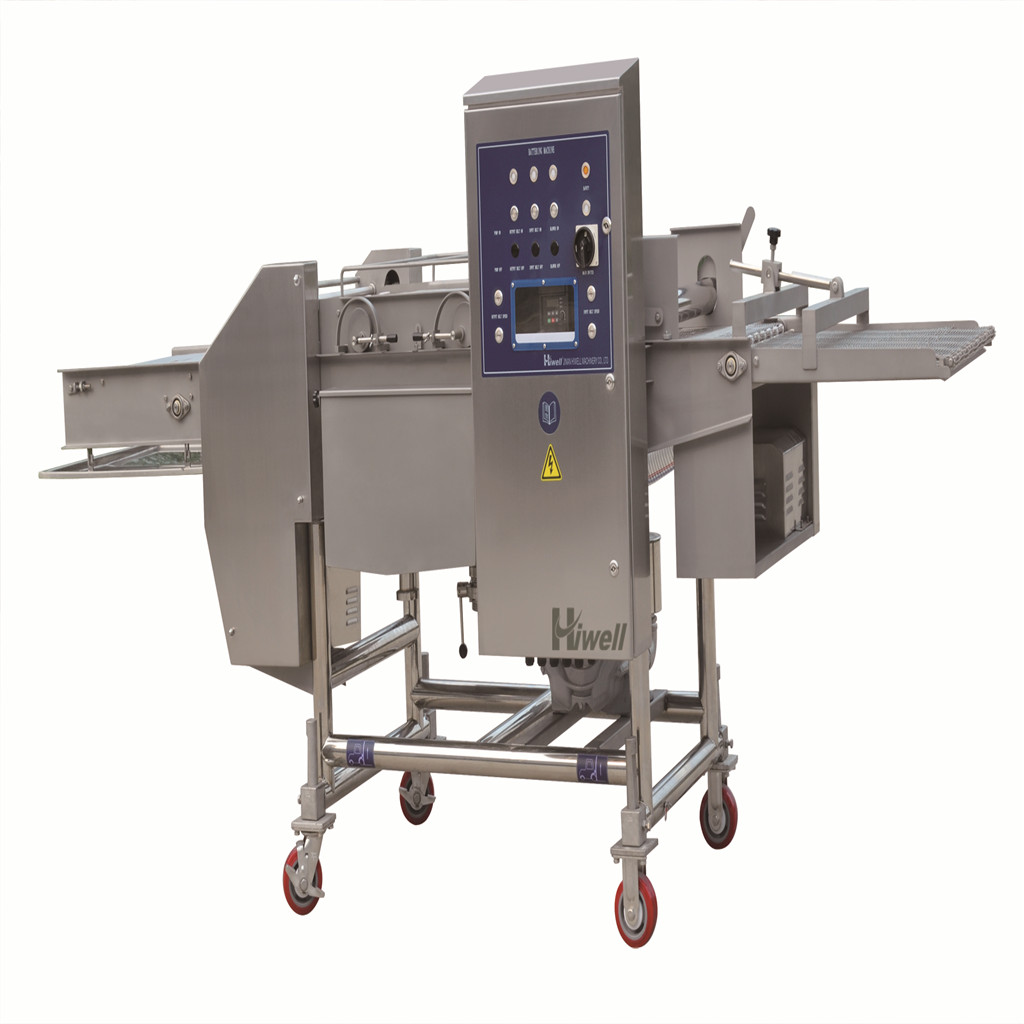 Popular Automatic Beef and Chicken Popcorn Battering Machine NJJJ600-IV