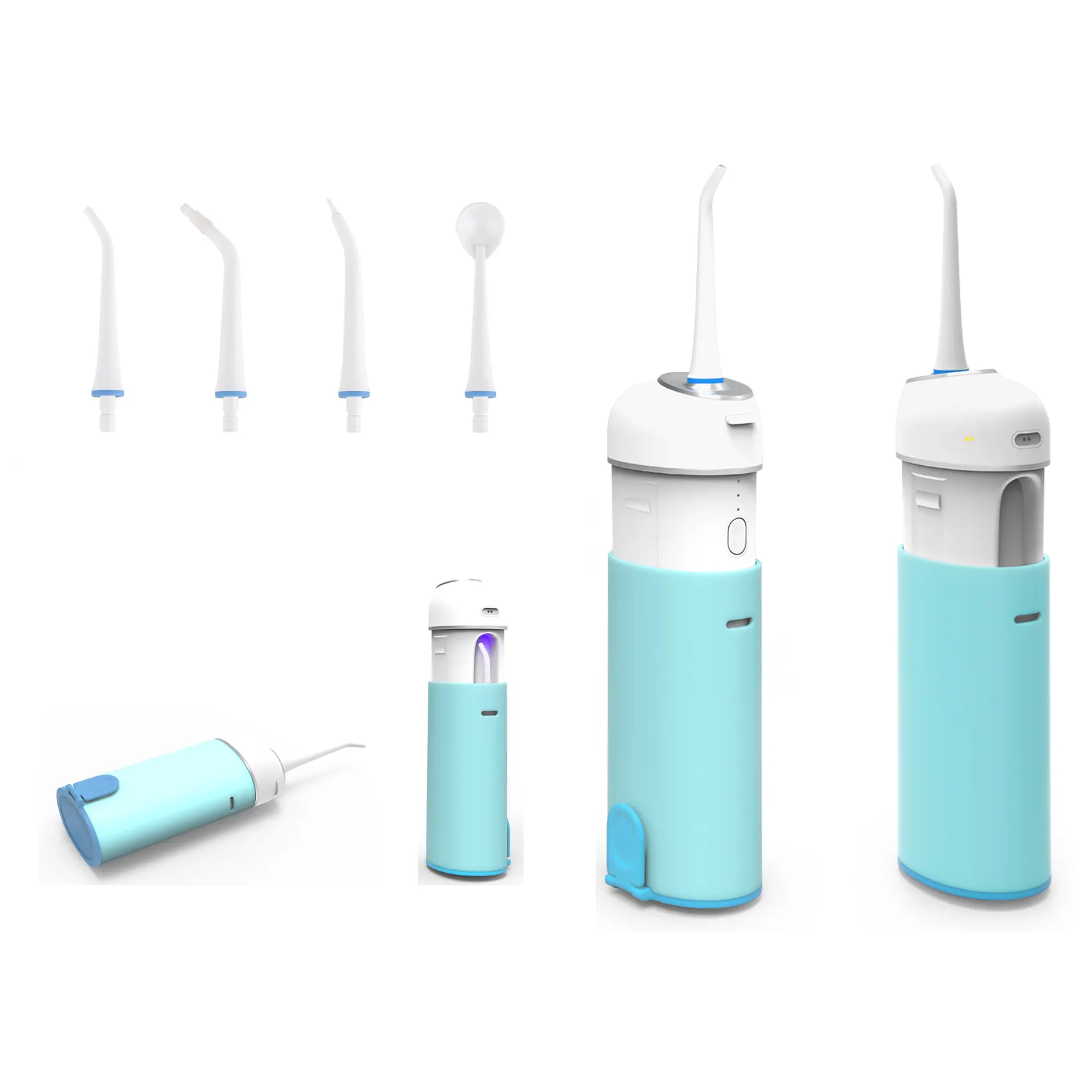 2022 Electric Toothbrush Water Pick, Portable Cordless Dental Water Flosser For Teeth Cleaning