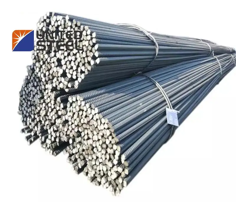 Factory Direct Sale iron rod turkey , Hot Ribbed Steel Rebar rebars steel 1/2 ,10mm deform steel bar