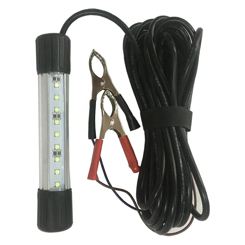 IP68 мощный DC12V Светодиодный фонарь для рыбалки, ночное освещение для рыбалки, лампа для кальмара, погружной фонарь
