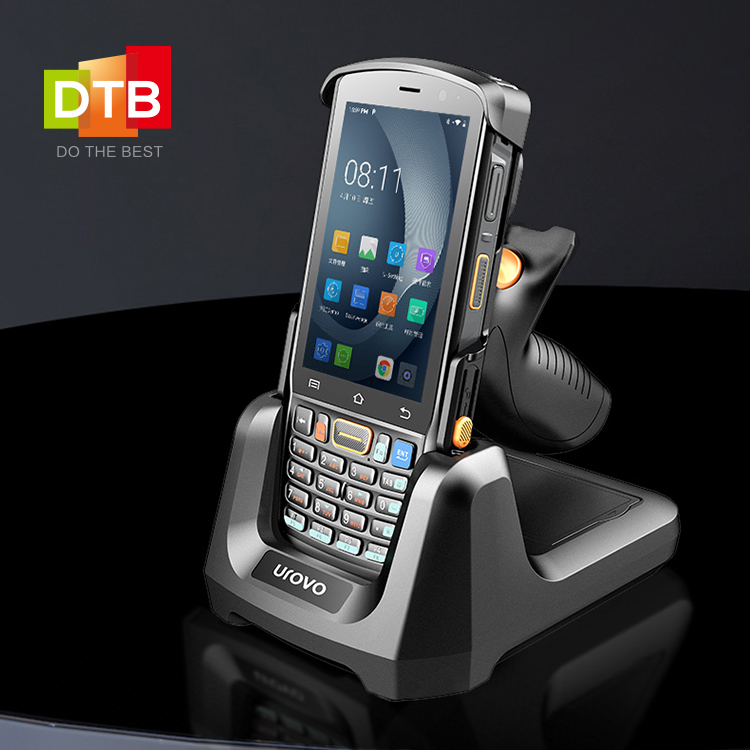 DT40 IP67 Dustproof Android 9.0 Collector Handheld PDA For Scanning Barcode