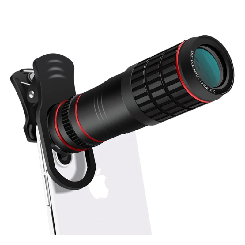 4K Hd 20X Hd Оптическое стекло из алюминиевого сплава супер телеобъектив для смартфонов
