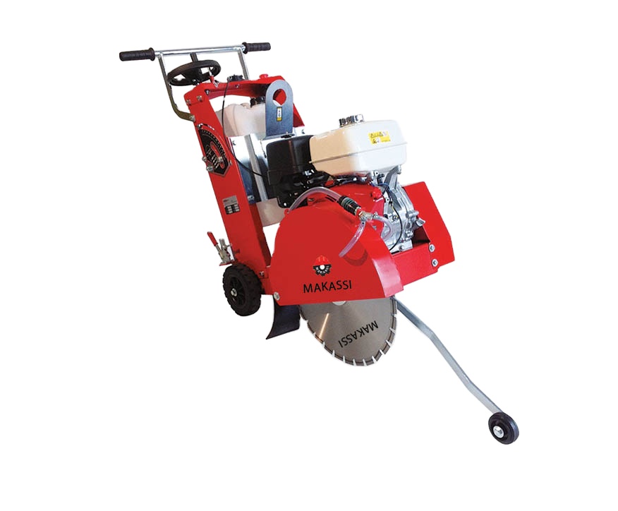 MAKASSI gasoline floor saw Sphalt Walk Behind Floor Saw Walk Behind Gasoline Concrete Road Floor Saw Cutter