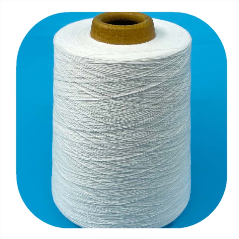 High quality Ne 24s flame retardant polyester fiber spun yarn manufacturers