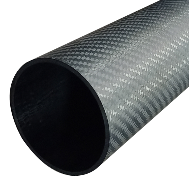 Big size 3k plain carbon fiber tube large Carbon Fiber Pipe matte carbon fiber tube 180mm, 200mm, 230mm