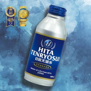 Японская минеральная щелочная вода Hita Tenryosui, производитель 400 мл, алюминиевая банка