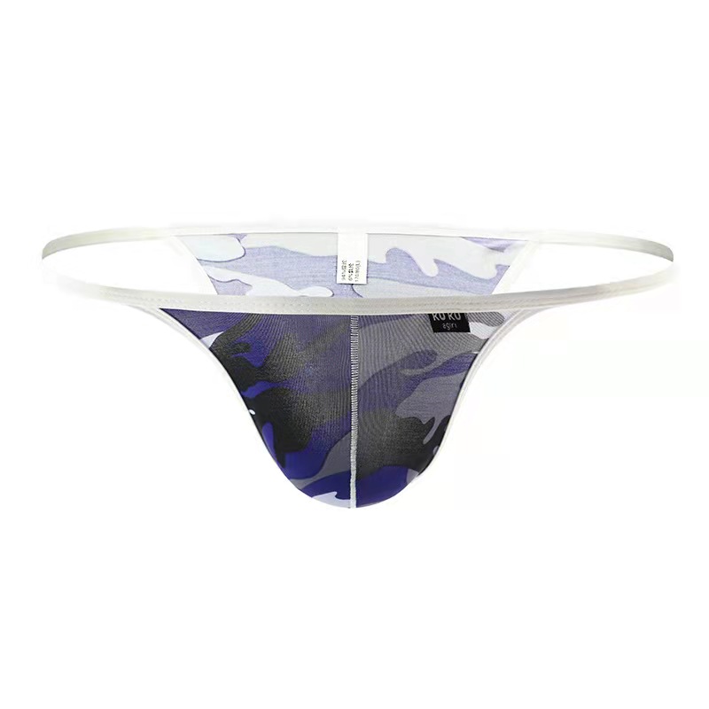 Men's low waist T-shaped underwear men's underwear