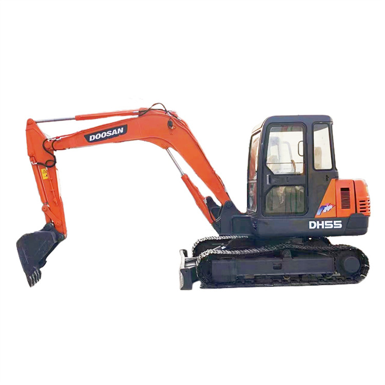 Б/у экскаватор doosan dh55 на 5 тонн, импортированный из Южной Кореи, продается по низкой цене