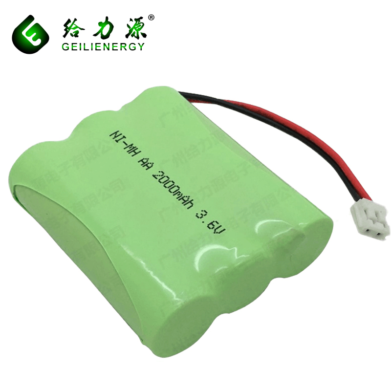 Глубокий цикл батареи nimh перезаряжаемые 3,6 v батарея 2000mah для беспроводного телефона