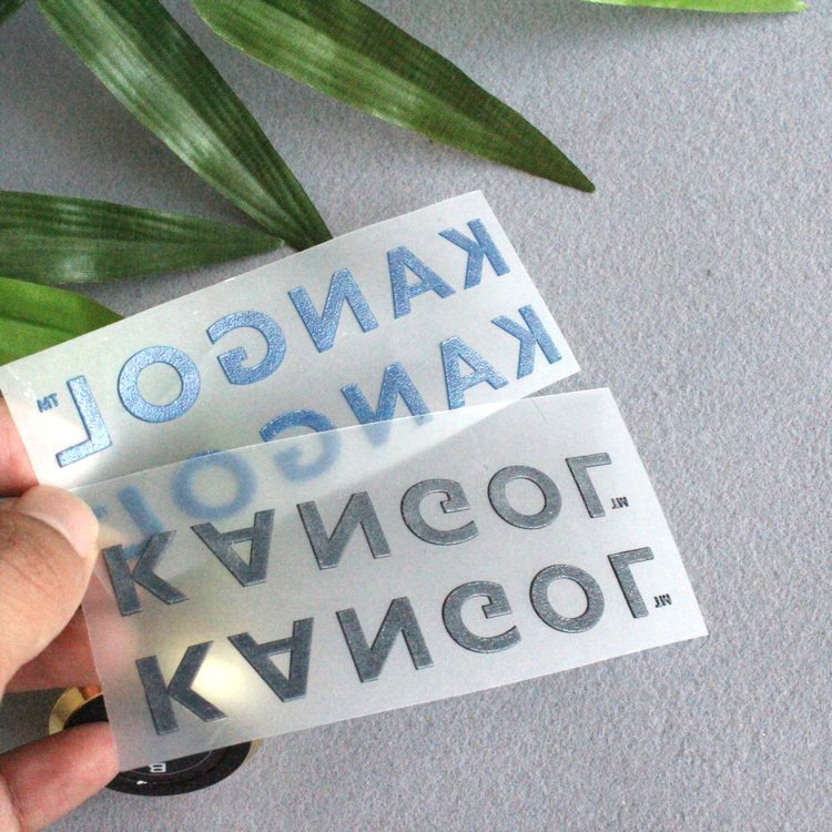 3D приподнятый логотип высокая плотность силиконовая теплопередача этикетка пользовательский логотип бренда для теплопередачи наклеек