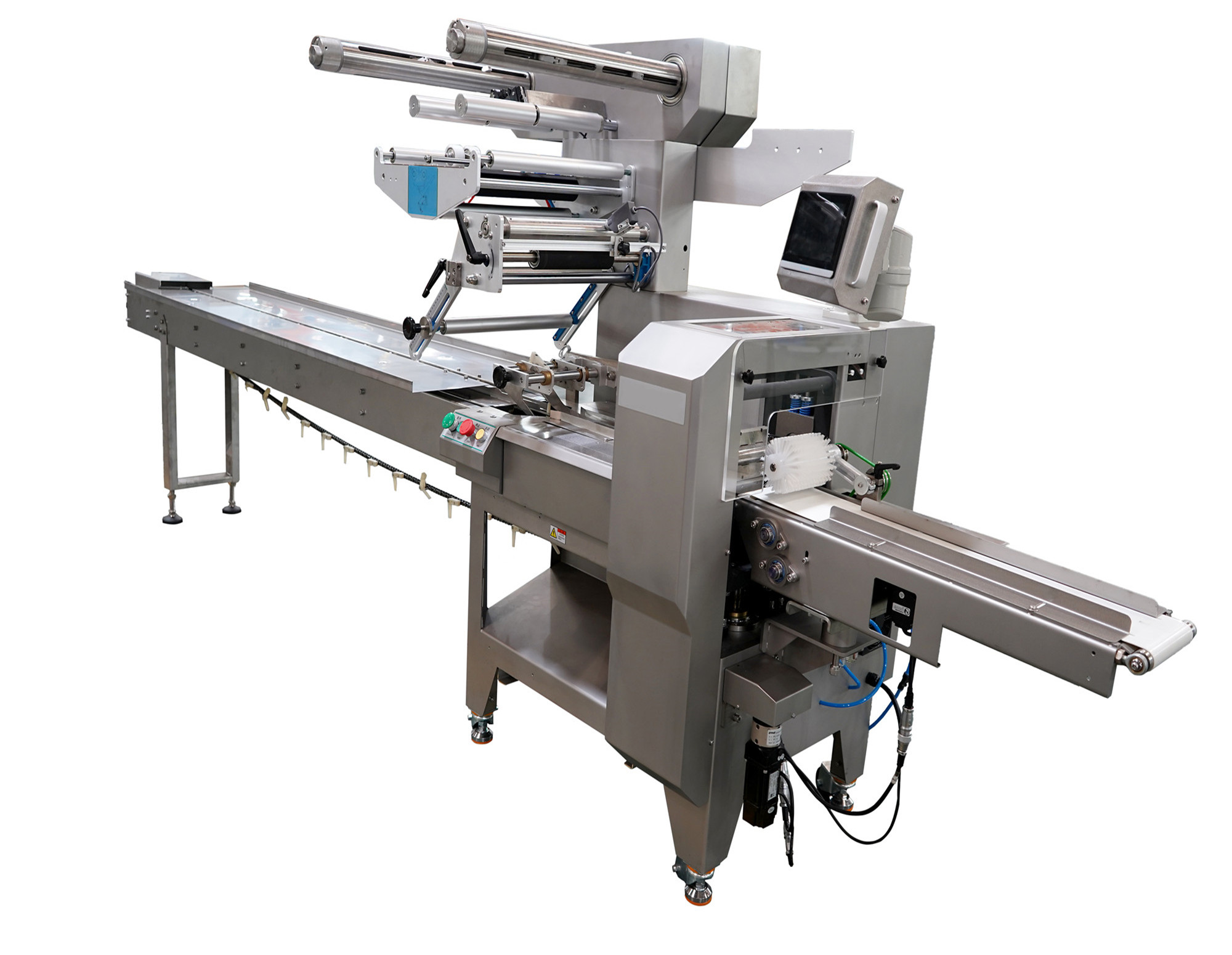 Best Factory Price Pillow Packing Machine For Western Restaurant Spoon Fork Knife Chopsticks Package with Automatic Feeding