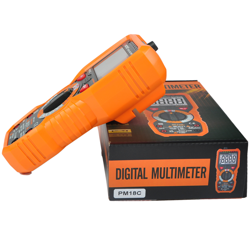 6000 Counts Temperature Test 1000V AC DC 20A AC DC Multifunction Digital Multimeter