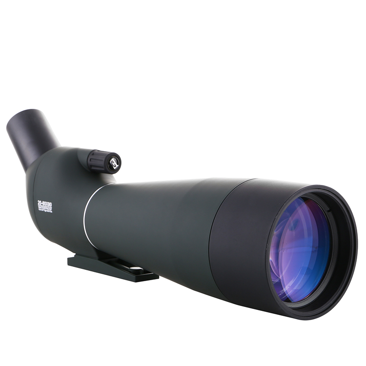 20-60x80 зум Зрительная труба BAK4 Prism FMC объектив для наблюдения за птицами охотничий монокулярный телескоп