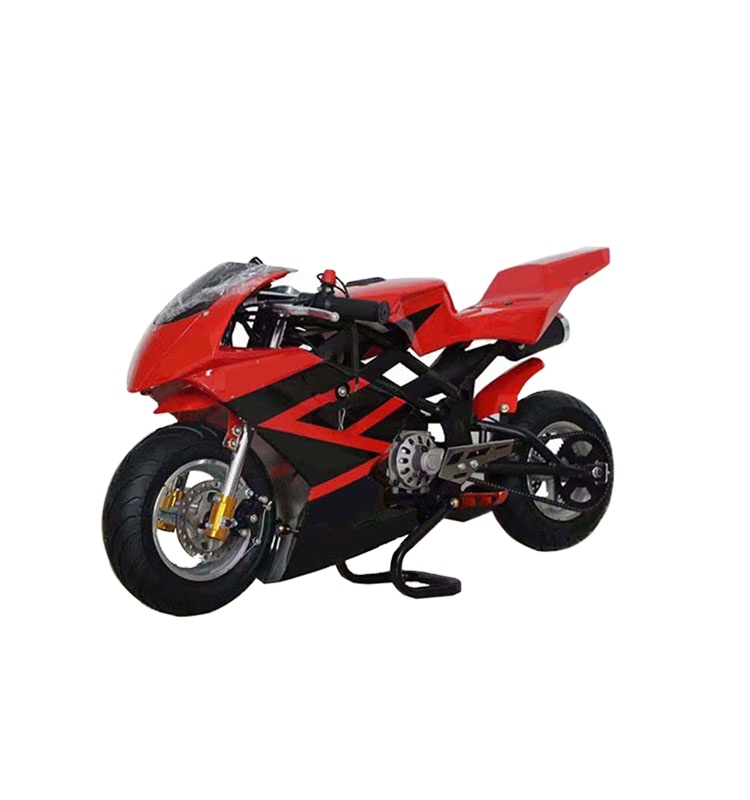 new design Multi Colors pocket bike 2 stroke 49cc MINI Racing Motorcycles