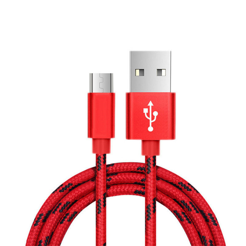 2021 горячая Распродажа OEM 1 м 2 м 3 м нейлоновый плетеный кабель Micro USB кабель для синхронизации данных для мобильного телефона USB зарядный кабель для type c