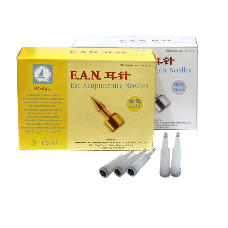 E. A. N Ear acupuncture needle Available in gold and silver